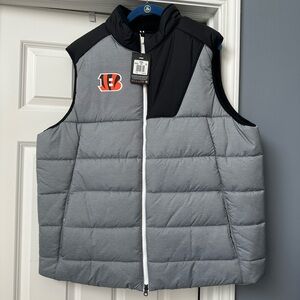 Nike Bengals On Field puffer vest